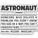 Suche nach teleskope aufkleber Wissenschaftlerin