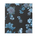 Suche nach blumenmuster notizblock Blau