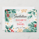 Suche nach dezember hochzeit einladungen Weihnachtsfeierlichkeiten