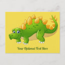Suche nach niedlicher dinosaurier postkarten Für kinder