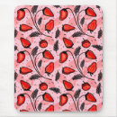 Suche nach rosa erdbeere mousepads Rot