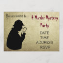 Suche nach mordgeheimnis party einladungen Vergrößerungsglas