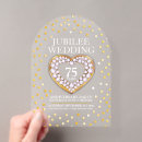Suche nach diamant hochzeitstag einladungen Jubiläum