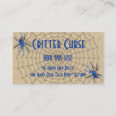 Suche nach spinnen visitenkarten Schädlinge