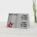 Suche nach rote gitarre karten Für ihn
