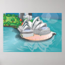 Suche nach sydney opernhaus poster Vintag
