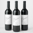 Suche nach schwarzer hintergrund hochzeits wein etiketten Elegant