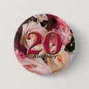 Suche nach 20 hochzeitstag buttons Jahrestag