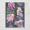 Suche nach färben sie ihr leben postkarten Blume