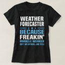 Suche nach meteorologen tshirts Beruf