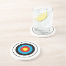 Suche nach bogenschießen untersetzer Bullseye