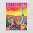 Suche nach gaudi postkarten Park güell