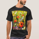 Suche nach abstrakte malerei tshirts Blume