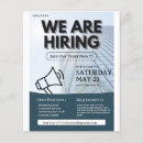 Suche nach arbeit flyer Einstellung