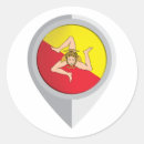 Suche nach sizilien aufkleber Flagge