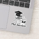 Suche nach schwarzer humor aufkleber Typografie