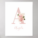 Suche nach girls name poster Monogramm