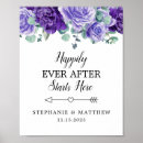 Suche nach lila hochzeits poster Paar