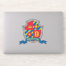 Suche nach letter b aufkleber Blau