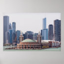 Suche nach chicago skyline poster Illinois