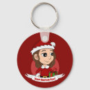 Suche nach haar und schlüsselanhänger Mädchen