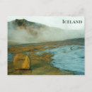 Suche nach geysir postkarten Dampf