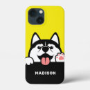 Suche nach sibirischer husky iphone hüllen Haustiere