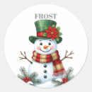 Suche nach der frost aufkleber Schneemann