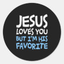 Suche nach jesus liebt dich aufkleber Heiß
