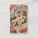 Suche nach vintager engel visitenkarten Rose