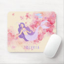 Suche nach rosa meerjungfrau mousepads Unter dem meer
