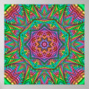 Suche nach regenbogen fraktal poster Kaleidoskop