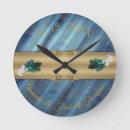 Suche nach grüner pfau wanduhren Gold