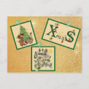 Suche nach bunter weihnachtsbaum postkarten Vintag