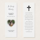Suche nach lesezeichen karten Foto von memorial bookmark