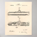 Suche nach u boot poster Vintag