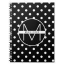 Suche nach polka dot notizbuch Monogramm