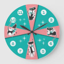 Suche nach uhr der schwarzen katze wanduhren Retro