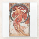 Suche nach alphonse mucha untersetzer Vintage