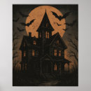 Suche nach verlassenes haus poster Halloween