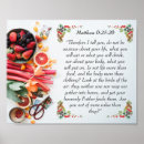 Suche nach matthew 6 poster Inspirierend
