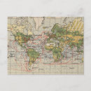 Suche nach vintage world map postkarten Geographie