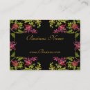 Suche nach blumenrahmen visitenkarten Vintag