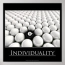 Suche nach individualität poster Erfolg