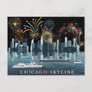 Suche nach chicago skyline postkarten Illinois
