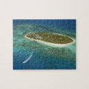 Suche nach unterkunft puzzle Strand