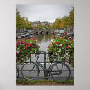 Suche nach amsterdam fahrrad poster Kanal