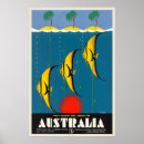Suche nach retro australien poster Klassische reiseillustration
