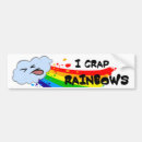 Suche nach kacke autoaufkleber Regenbogen