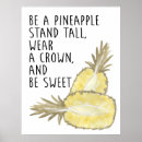Suche nach ananas poster Typografie